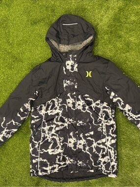 Hurley Boys Heavyweight Snow Jacket Water Resistant Size XL 163-175cm 13-15 Yrs